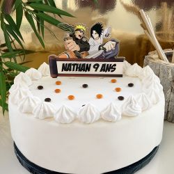 Cake topper personnalisé décor Naruto