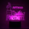 Lampe/veilleuse personnalisée arc en ciel Fortnite Lama