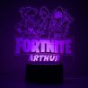 Lampe/veilleuse personnalisée arc en ciel Fortnite