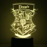 Lampe/veilleuse personnalisée harry potter blason