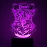 Lampe/veilleuse personnalisée harry potter blason