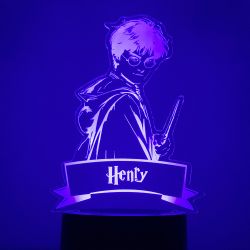 Lampe/veilleuse personnalisée Harry Potter