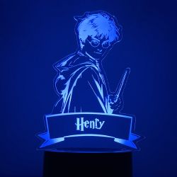 Lampe/veilleuse personnalisée Harry Potter