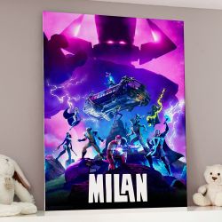 Tableau mural personnalisé Fortnite