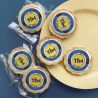 6 cookies personnalisés texte décor les minions