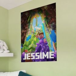 Tableau mural personnalisé Minecraft