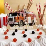Personnalisez votre deco anniversaire Pompier