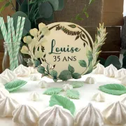 Personnalisez vos deco fête et anniversaire thème végétale