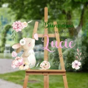 Déco de bapteme et babyshower lapinou